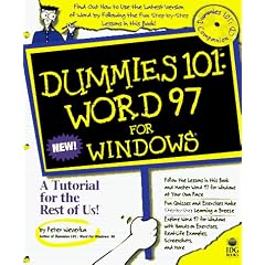 Word 97 for Windows (Dummies 101 Series)