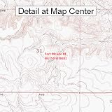 USGS Topographic Quadrangle Map - Fort Meade NE, South Dakota (Folded/Waterproof)