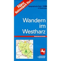 Topographische Sonderkarten Niedersachsen. Sonderblattschnitte auf der Grundlage der amtlichen topographischen Karten, meistens gr�sseres ... Wandern im Westharz: Nationalpark Harz: WL 8