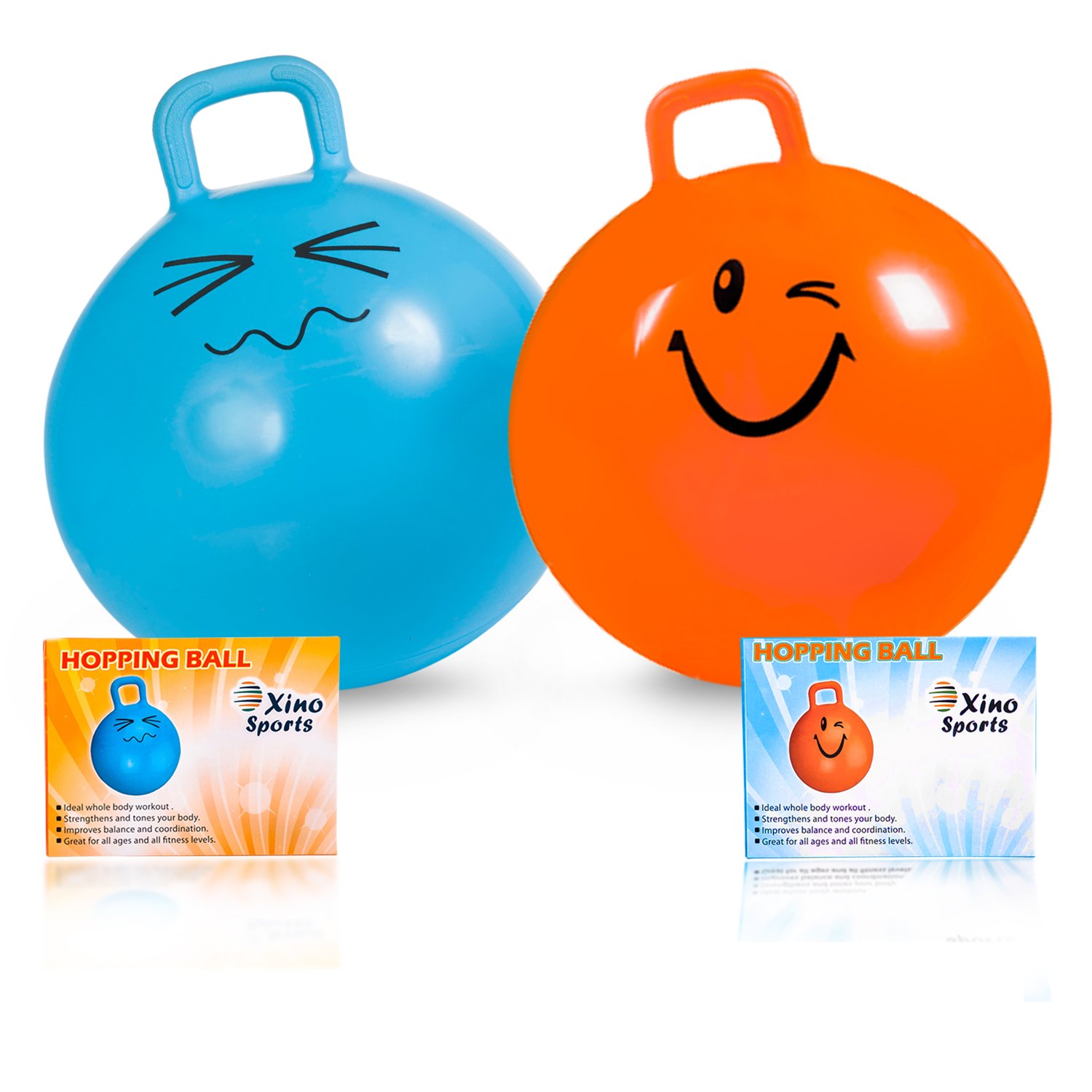 Hopping Ball with Handles Xino Sports