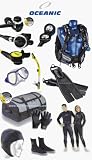 Oceanic Warm Water Dive Travel Package With Wetsuit, Bag +