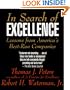 In Search of Excellence Lessons From America's Best -Run Companies, LARGE PRINT
