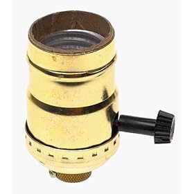 Brass Socket 3-Wire by Angelo-Westinghouse