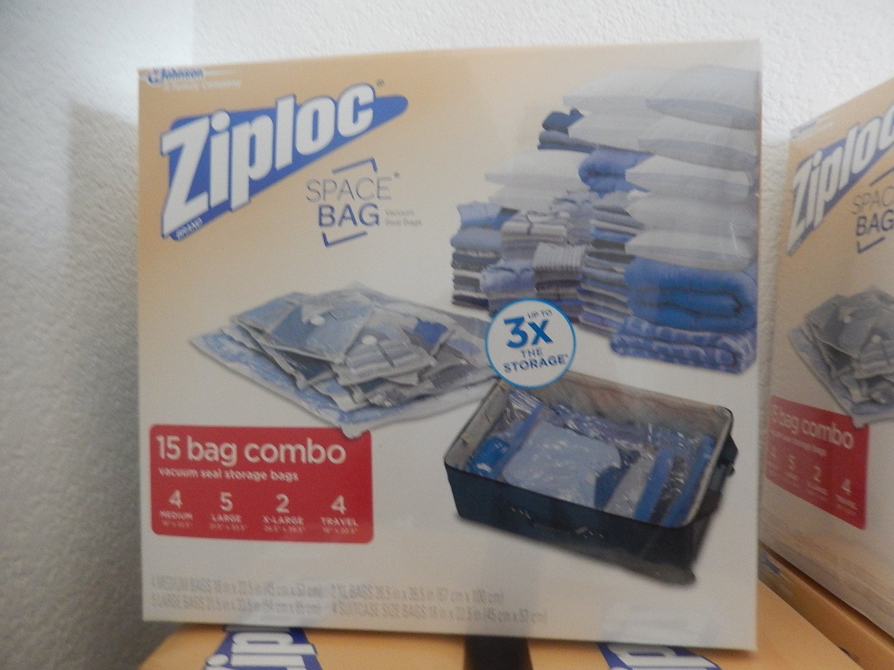 Купить Ziploc Space Bag 15 Bag Space Saver Set в интернетмагазине