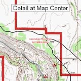 USGS Topographic Quadrangle Map - Guadalupe Mountain, New Mexico (Folded/Waterproof)