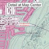 USGS Topographic Quadrangle Map - Fort Myers SW, Florida (Folded/Waterproof)