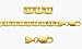 14K Gold Anchor Chain Mariner Link Bracelet or Necklace, 7.5mm wide