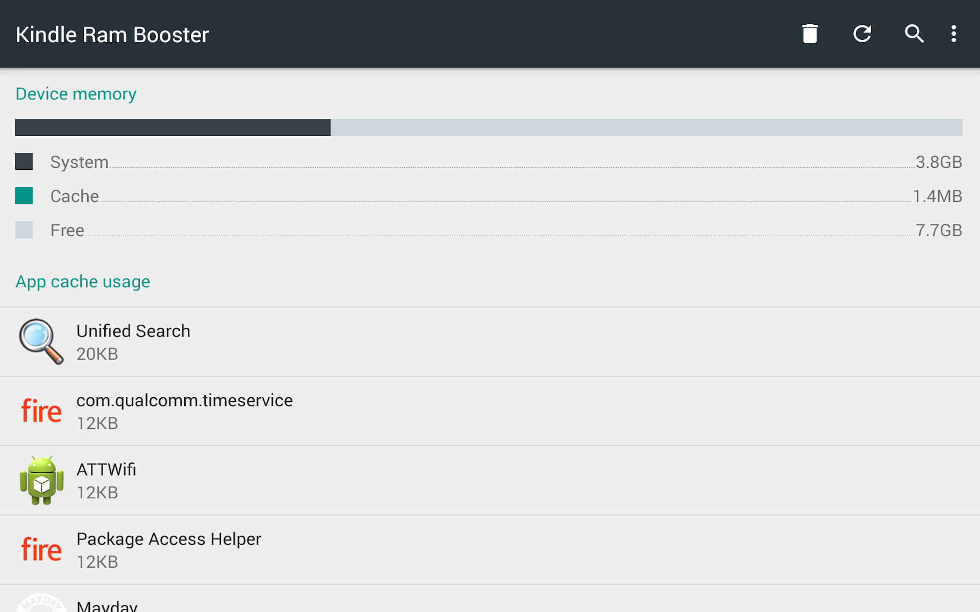 Cloud Clean and Boost for Kindle Fire Appstore for Android