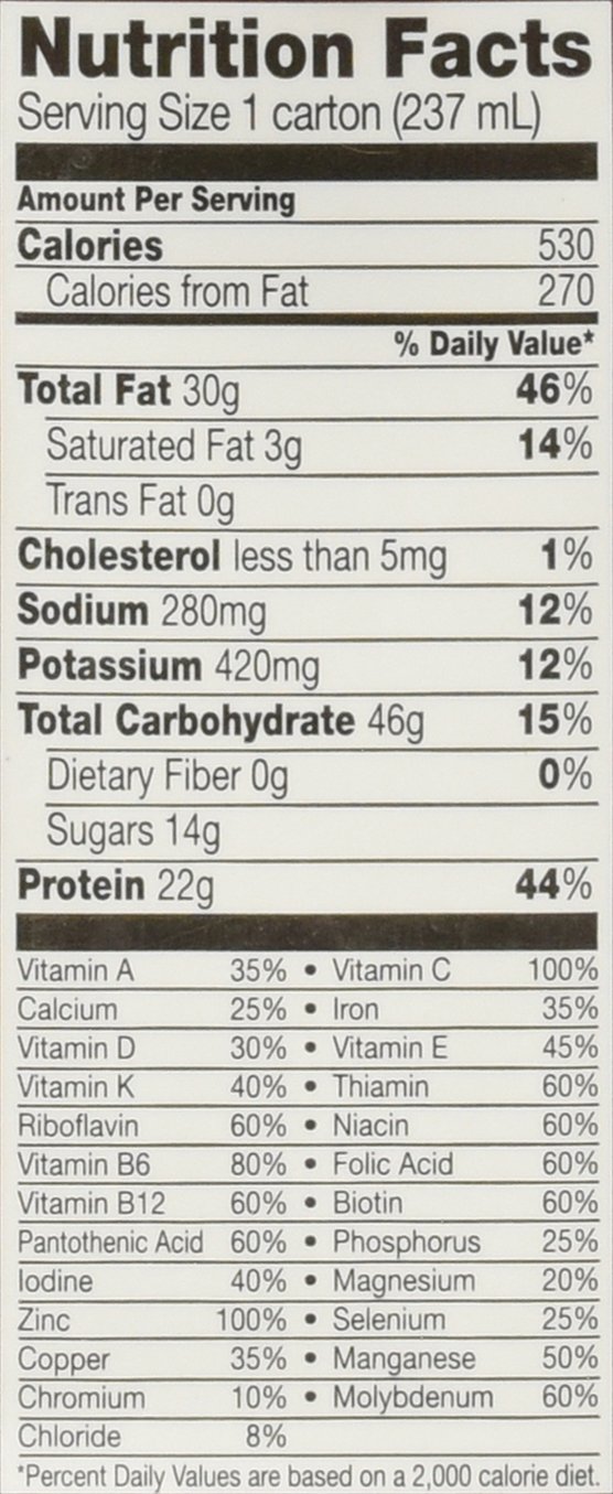 Amazon.com: BoostÂ® VHC -Very High Calorie, Vanilla 237 mL (8 fl oz ...