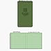 Rite in the Rain Tactical Shirt Pocket Notebook - Green