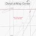 USGS Topographic Quadrangle Map - Hole In The Ground, Utah (Folded/Waterproof)
