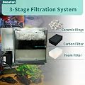 Beaufan 4 Set of Three-Stage Filtration Tank Filter Maintenance Kit, Replacement for AquaClear 70 Power Filter