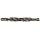 Weiler Dualife Wire Wheel Brush, Round Hole, Steel, Full Twist Knotted, 4" Diameter, 0.020" Wire Diameter, 1/2-3/8" Arbor, 7/8" Bristle Length, 1/4" Brush Face Width, 20000 rpm