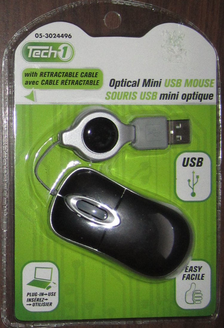 [Dollarama] Dollarama Tech1 USB Optical Wheel Mouse 3 RedFlagDeals