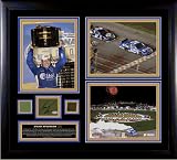  : Signed Ryan Newman Photo - FRAMED 08 DAYTONA8x10PLATEFLAGTIRE