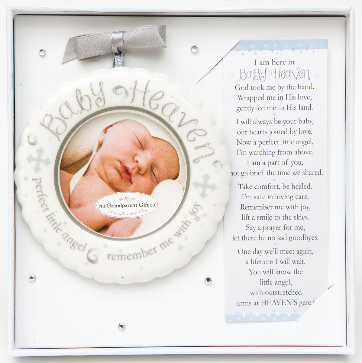 The Grandparent Gift Baby Heaven Miscarriage/Infant Loss Memorial Ornament , New | Ebay