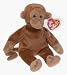 Ty Beanie Babies Bongo the Monkey