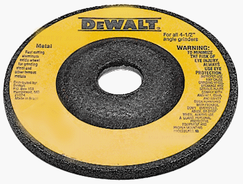 Dewalt #DW4514 4-1/2x1/4x7/8 Gri Wheel