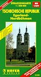 H�fer Stra�enkarten, Tschechische Republik, Egerland-Nordb�hmen: Mit Innenstadtpl�nen von Eger, Karlsbad und Marienbad