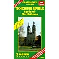 H�fer Stra�enkarten, Tschechische Republik, Egerland-Nordb�hmen: Mit Innenstadtpl�nen von Eger, Karlsbad und Marienbad