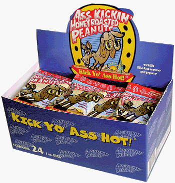 Ass Kickin Honey Roasted Peanuts sm. by Southwest Specialty Food
