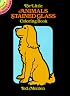 The Little Animals Stained Glass Coloring Book (Dover Little Activity Books)