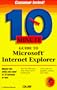 10 Minute Guide to Microsoft Internet Explorer
