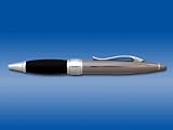 University of Michigan - Brass Ball Point Pen - Laser Engraved (gunmetal)