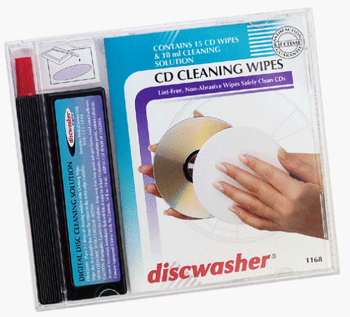 Discwasher 1500 DVD Cleaning Wipes