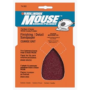 Black&Decker MOUSE COARSE GRIT SDPAPER by 