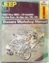 Jeep Cj Automotive Repair Manual, 1949-1986