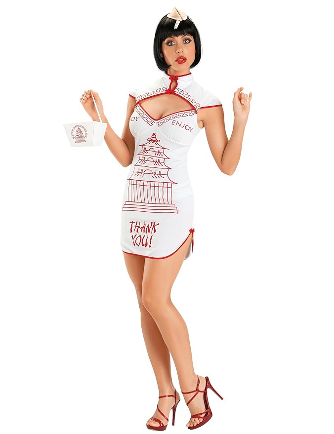 Amazon.com: Escante Women's Chinese Take Out: Adult Sized Costumes ...