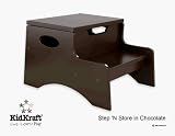 Product details for KidKraft Step 'N Store - Chocolate