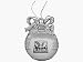 University of Alabama - Round Bulb Pewter Ornament - Laser Engraved