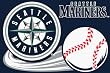Seattle Mariners Tufted Floor Rug - MLB Baseball Fan Shop Sports Team Merchandise