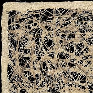 Amate Bark Paper from Mexico- Marble Lace 15.5x23.5 Inch Sheet