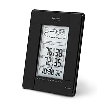 Oregon Scientific BAR388HGA Wireless Weather Station with Atomic Clock, Black