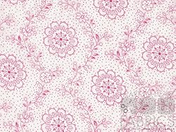 By The Yard Marie Osmond Fuchsia Sunburst Quilt Fabric