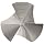Magafor 434 Series Cobalt Steel Uncoated (Bright) Countersink, 3 Flute, 82 Degrees Cutting Angle, 1" Cutting Length