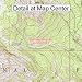 USGS Topographic Quadrangle Map - Ptarmigan Mountain, Wyoming (Folded/Waterproof)