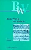 Bach-Werke-Verzeichnis. Kleine Ausgabe: Bach-Werke-Verzeichnis (BWV , 2a)