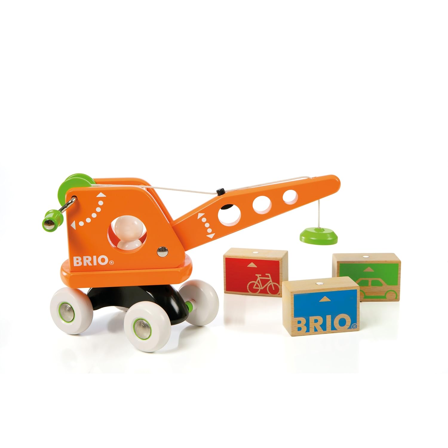 Crane with Blocks Play and Learn Every Day