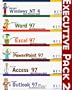 Executive Pack 2: Microsoft Office 97 with Windows NT 4.0 (includes Quick Reference Guides for Word, Excel, PowerPoint, Access, Outlook, and Windows NT 4.0)