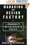 Managing the Design Factory : The Product Developer's Toolkit