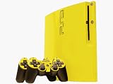 Sony PlayStation 3 Slim Skin (PS3 Slim) - NEW - LEMON YELLOW system
skins faceplate decal mod