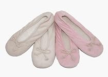 Ecosentials Bamboo Blend Terry Ballerina Women's Slippers by ISOTONER
