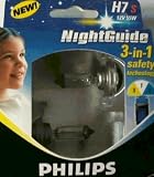 PHILIPS NIGHT GUIDE H7-S 2 STUECK 12 VOLT 60/55 WA
