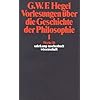 Werke in 20 B�nden mit Registerband: 18: Vorlesungen �ber die Geschichte der Philosophie I: BD 18 (suhrkamp taschenbuch wissenschaft)