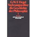 Werke in 20 B�nden mit Registerband: 18: Vorlesungen �ber die Geschichte der Philosophie I: BD 18 (suhrkamp taschenbuch wissenschaft)