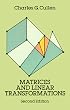 Matrices and Linear Transformations: Second Edition